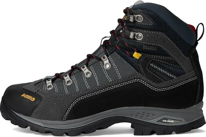 Asolo Drifter I EVO GV Men's Climbing Shoes Graphite/Gunmetal : 10 D - Medium, Leather - Image 6