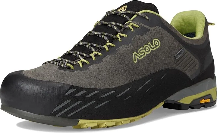 Asolo Eldo LTH GV Men's Shoes Graph/Green Oasis : 9 D - Medium, Leather - Image 5