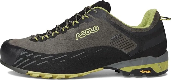 Asolo Eldo LTH GV Men's Shoes Graph/Green Oasis : 9 D - Medium, Leather - Image 6