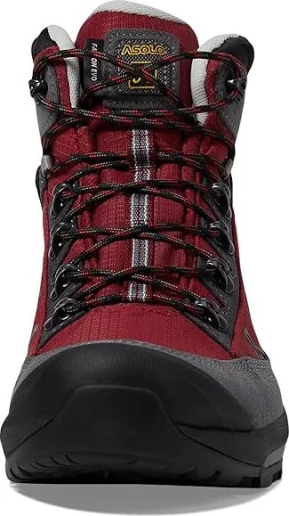 Asolo Falcon EVO GV Women's Shoes Grey/Carm.Red/Shark : 7 B - Medium, Leather - Image 3