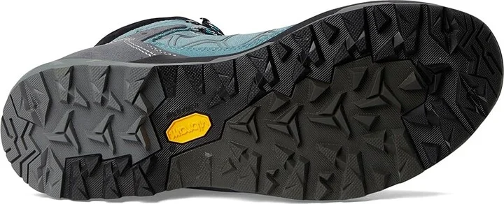 Asolo Falcon EVO GV Women's Shoes Grey/Carm.Red/Shark : 7 B - Medium, Leather - Image 8