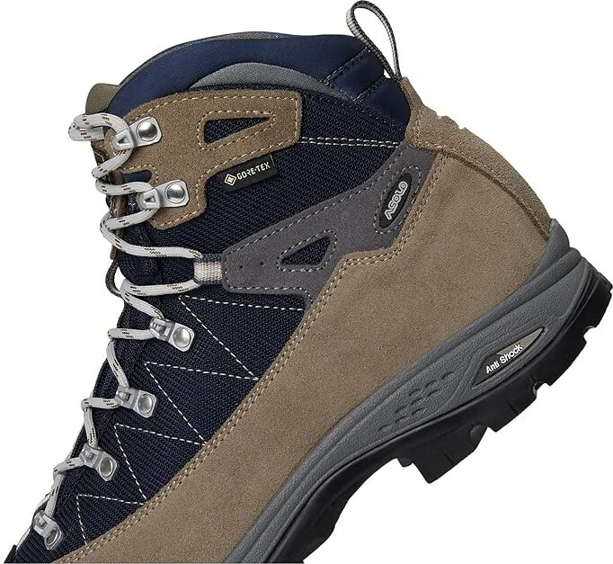Asolo Finder GV Men's Shoes Wool/Blue/Grey : 12 D - Medium, Suede - Image 7