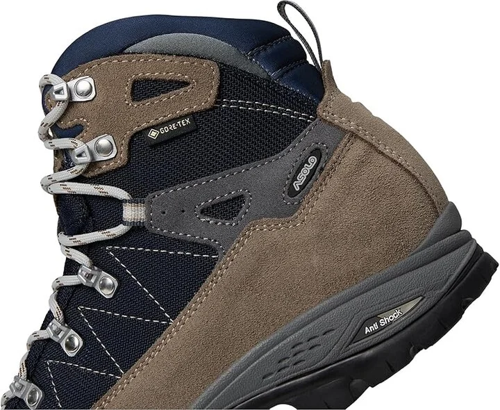 Asolo Finder GV Women's Shoes Wool/Blue/Grey : 7.5 B - Medium, Textile/Suede - Image 7