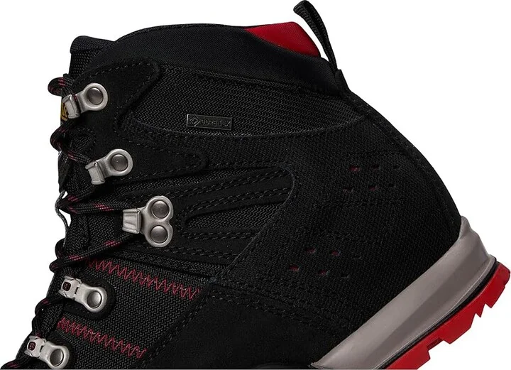 Asolo Fugitive GTX MM Men's Hiking Boots Black/Red : 8 D - Medium, Suede/Synthetic - Image 7