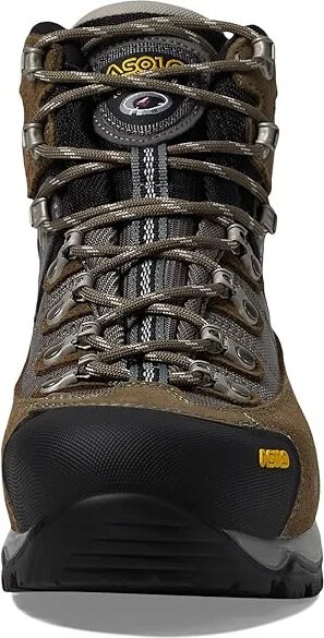 Asolo Fugitive GTX MM Men's Shoes Black/Red : 11.5 D - Medium, Suede - Image 8