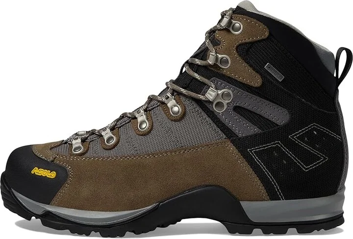 Asolo Fugitive GTX MM Men's Shoes Black/Red : 11.5 D - Medium, Suede - Image 10