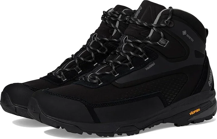 Asolo Nuuk GV Men's Snow Shoes Black/Black : 11.5 D - Medium, Rubber/Suede