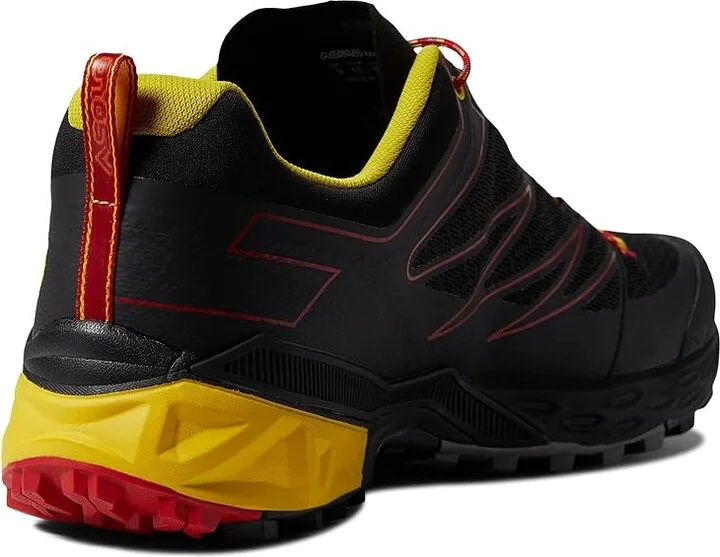 Asolo Softrock Men's Shoes Black/Black/Yellow : 10.5 D - Medium, Textile - Image 4