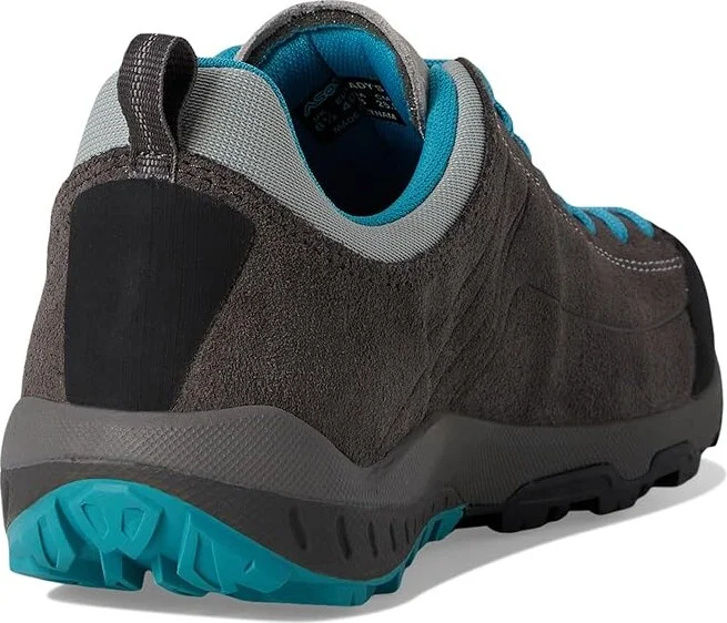 Asolo Space GV Women's Boots Graphite/Cyan Blue : 8.5 B - Medium, Suede - Image 4