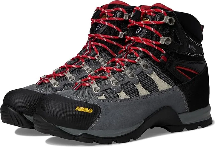 Asolo Stynger GTX Women's Shoes Grey/Gunmetal : 9 B - Medium, Suede