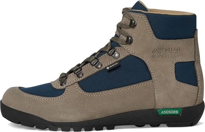 Asolo Supertrek GTX Men's Shoes Wool/Night Blue : 9.5 D - Medium, Suede - Image 6