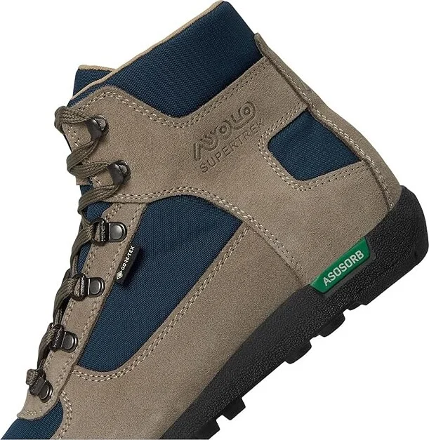 Asolo Supertrek GTX Men's Shoes Wool/Night Blue : 9.5 D - Medium, Suede - Image 7