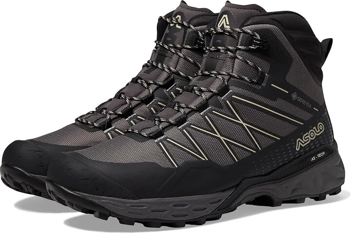 Asolo Tahoe Mid GTX Men's Shoes SHARK G./BLACK/BEIGE : 9.5 D - Medium, Synthetic