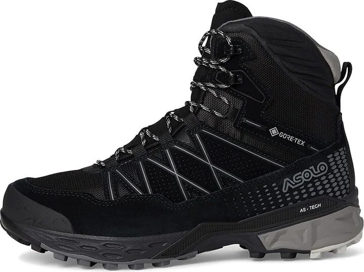 Asolo Tahoe Winter GTX Men's Snow Shoes Black/Black : 13 D - Medium, Leather/Rubber/Suede - Image 6