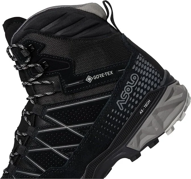 Asolo Tahoe Winter GTX Men's Snow Shoes Black/Black : 13 D - Medium, Leather/Rubber/Suede - Image 7