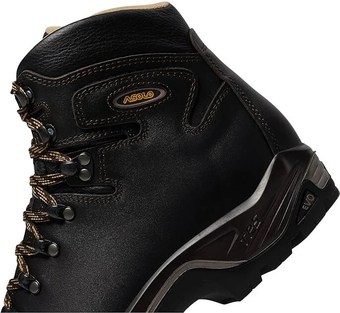 Asolo Tps 535 Lth V ML Evo Women's Climbing Shoes Brown : 8 B - Medium, Leather - Image 4