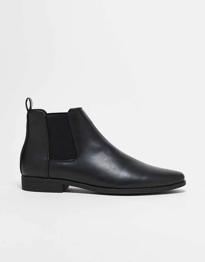 ASOS DESIGN Chelsea boots in black