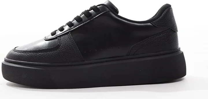 ASOS DESIGN chunky sneakers in black - Image 2
