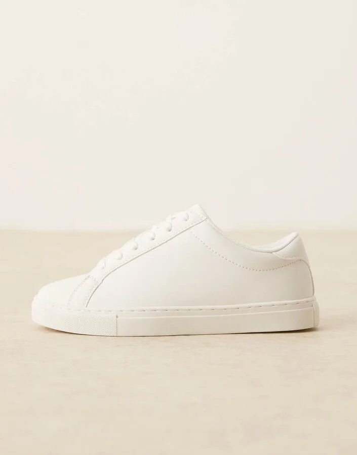 ASOS DESIGN Drama sneakers in white - Image 2