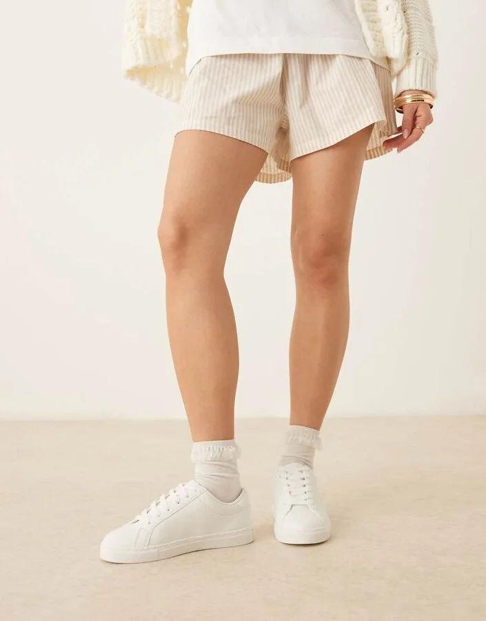 ASOS DESIGN Drama sneakers in white - Image 3