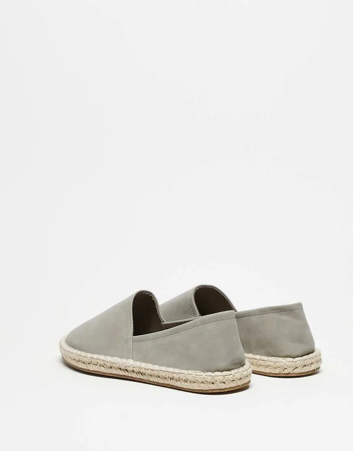ASOS DESIGN espadrilles in gray - Image 2
