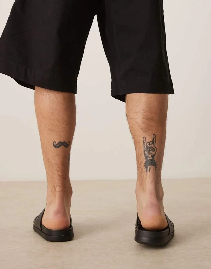 ASOS DESIGN fisherman mule sandals in black - Image 3