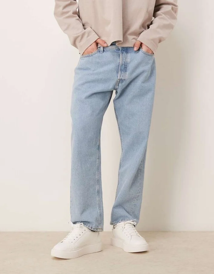 ASOS DESIGN lace up trainers in white - Image 3