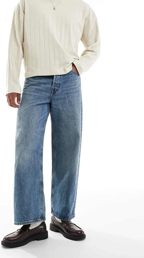 ASOS DESIGN penny loafers in faux croc - Image 3