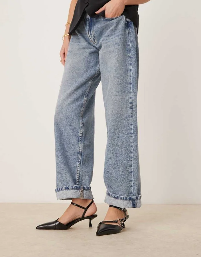 ASOS DESIGN Sissi ring detail kitten heel shoes in black - Image 2