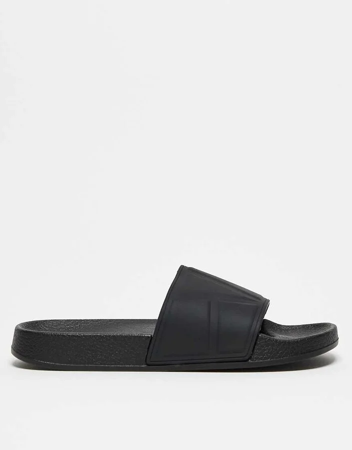 ASOS DESIGN sliders in black - Image 3