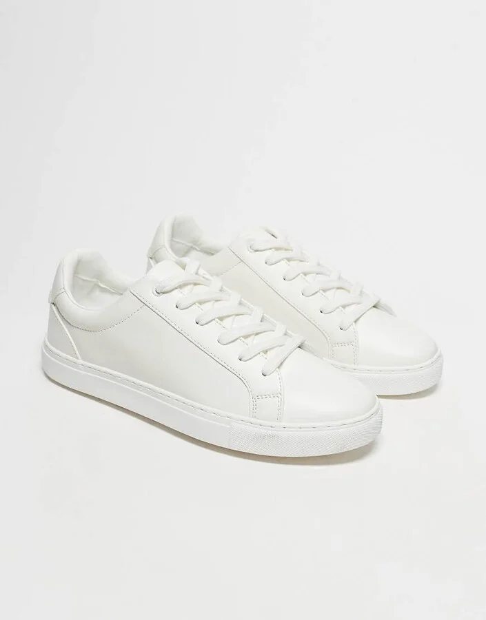 ASOS DESIGN sneakers in off white