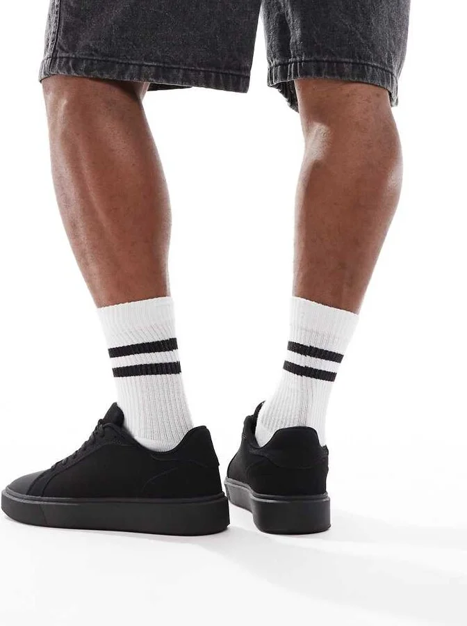 ASOS DESIGN sneakers with toe caps - Image 4
