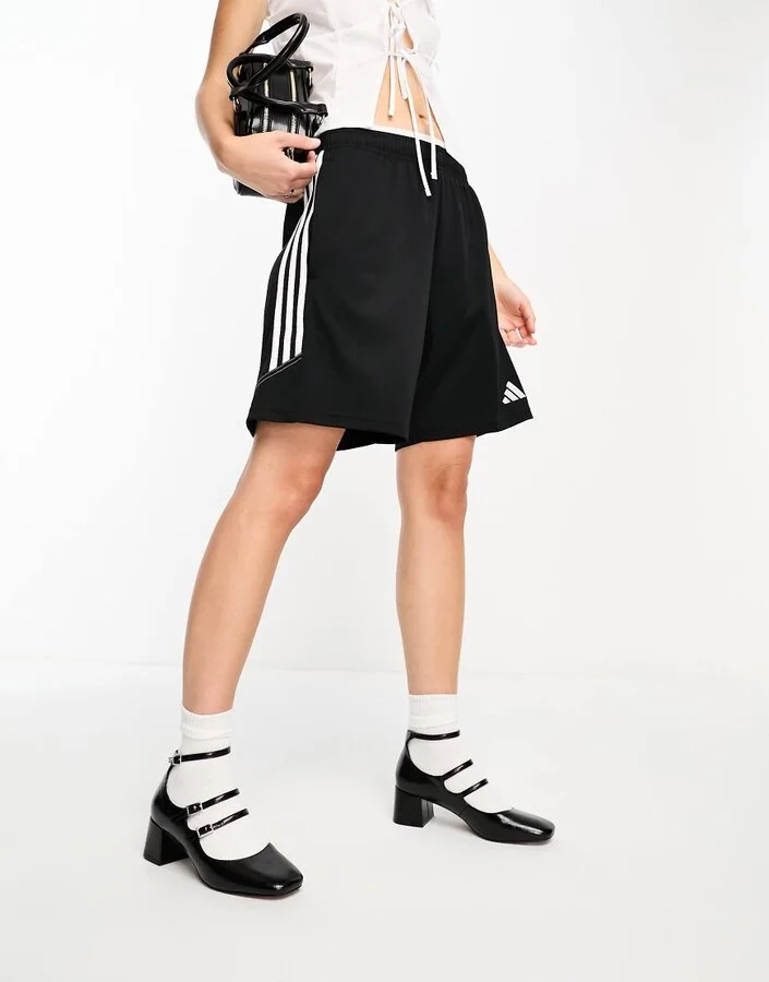 ASOS DESIGN Socco mid block heeled mary jane shoes in black - Image 4