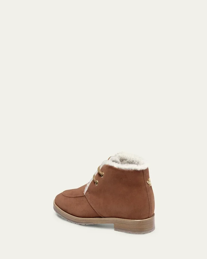 Aspen Suede Shearling-Lined Winter Boots - Image 3