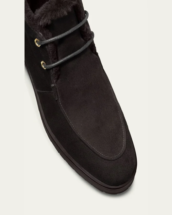 Aspen Suede Shearling-Lined Winter Boots - Image 2