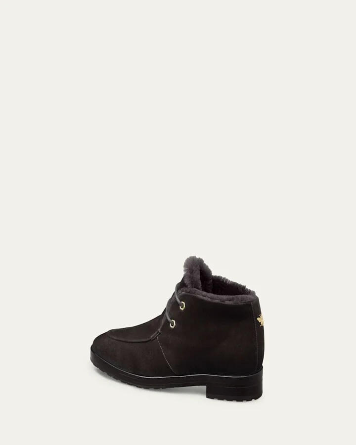 Aspen Suede Shearling-Lined Winter Boots - Image 3