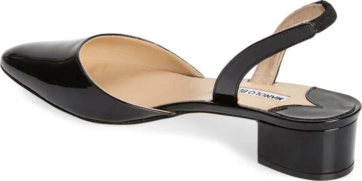 Aspro Block Heel Slingback Pump - Image 2