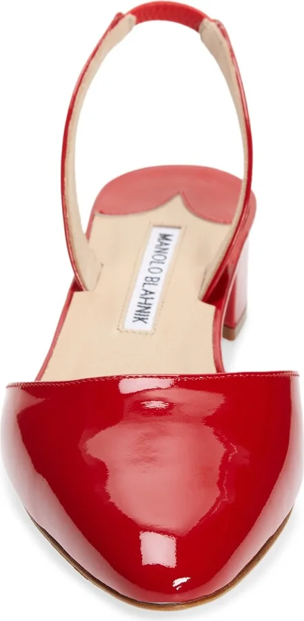 Aspro Block Heel Slingback Pump - Image 4
