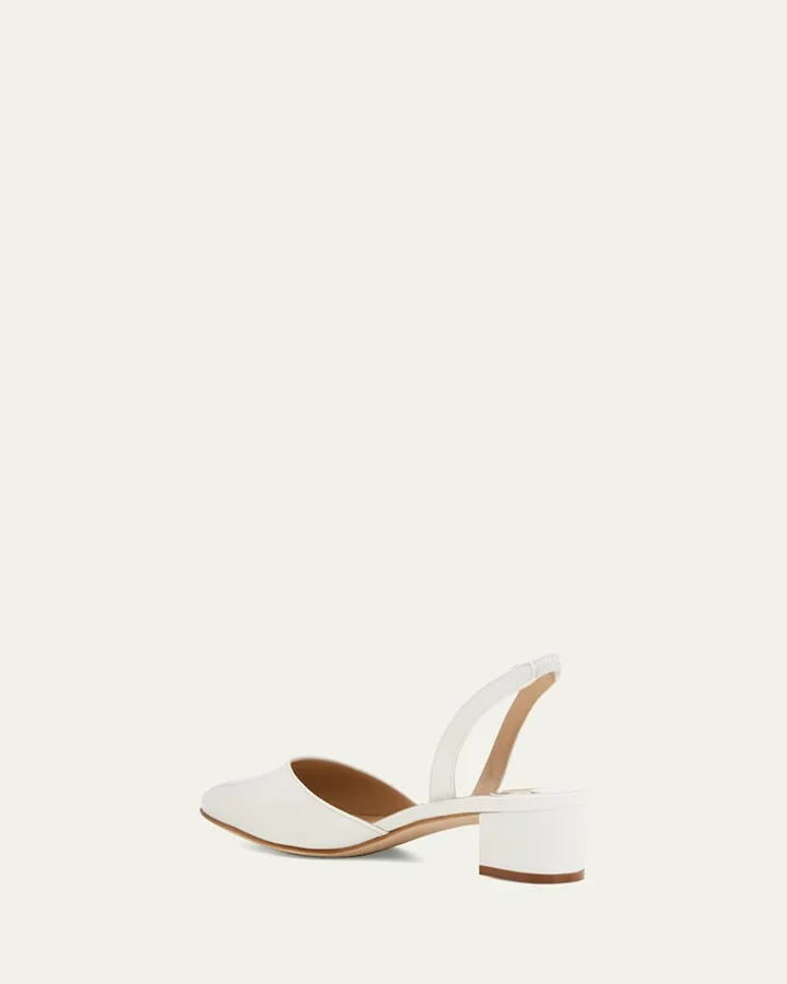 Aspro Patent Slingback Ballerina Pumps - Image 3