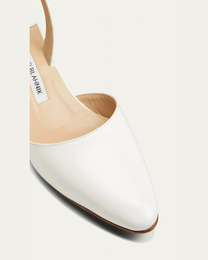 Aspro Patent Slingback Ballerina Pumps - Image 7