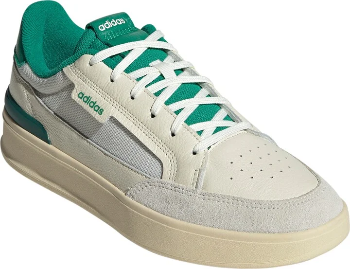 Off White/ Green/ Green