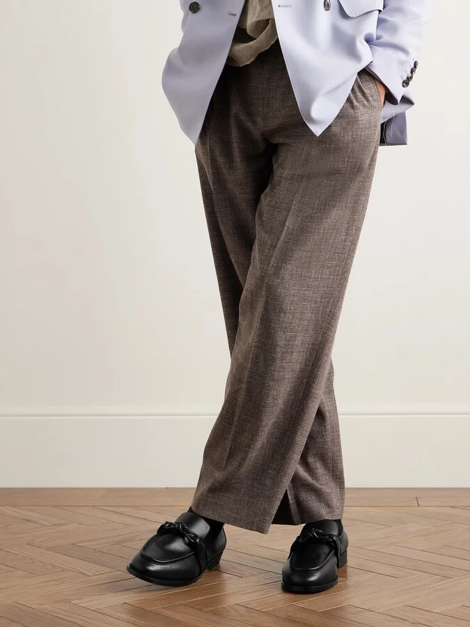 Astaire Knot-Detailed Leather Loafers - Image 2