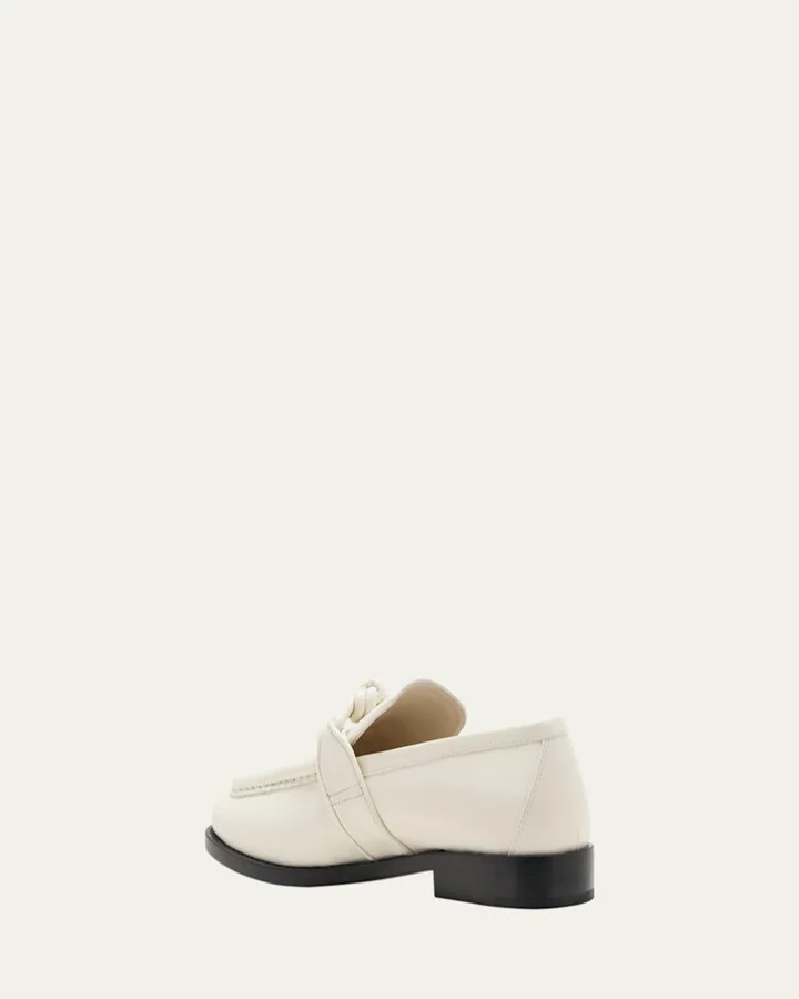 Astaire Knot Leather Loafers - Image 2