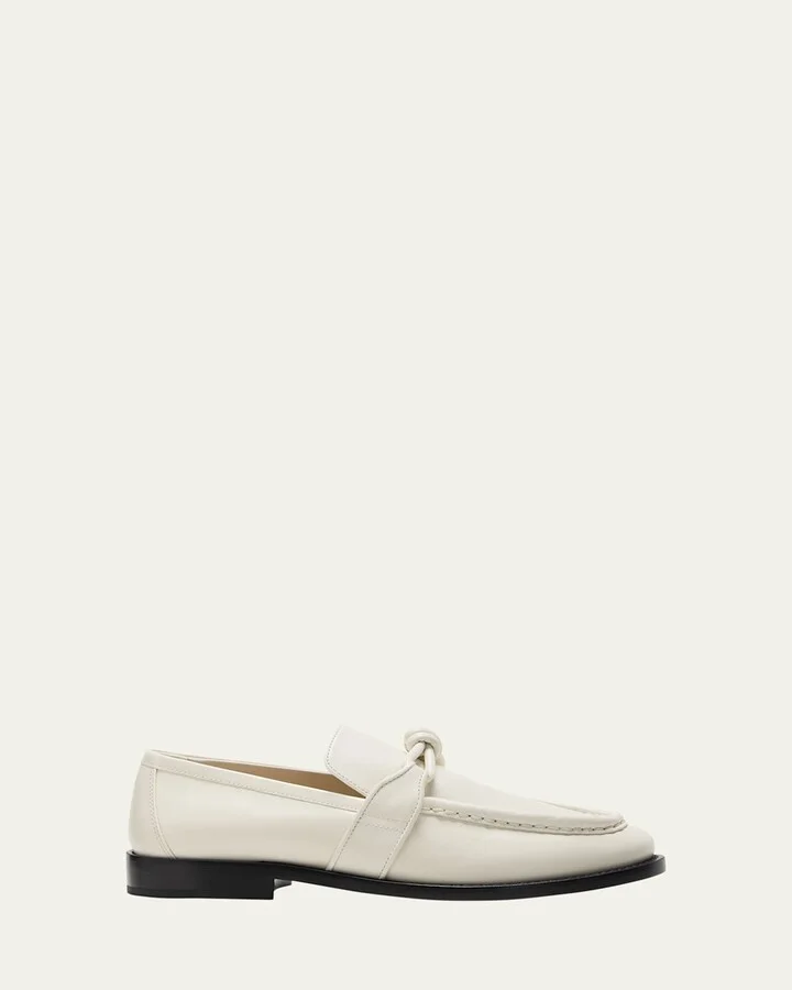 Astaire Knot Leather Loafers