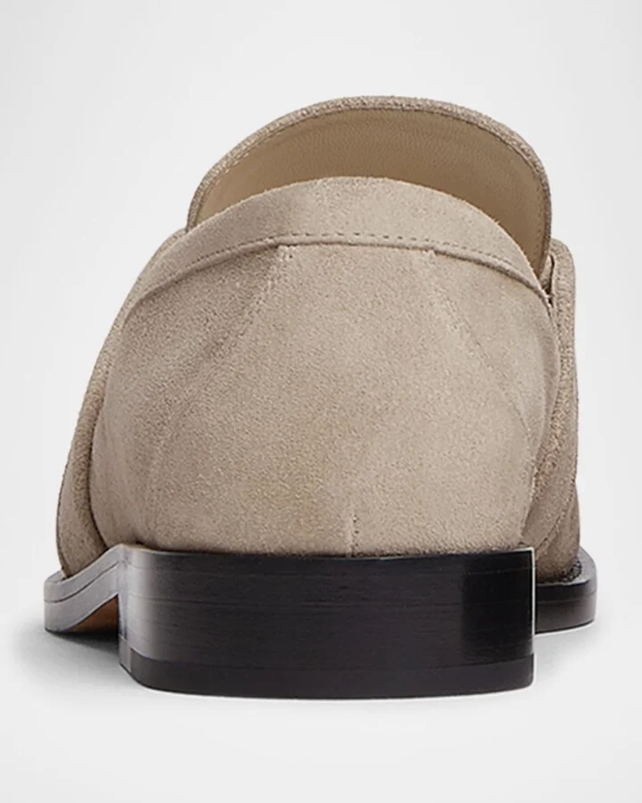 Astaire Knot Soft Suede Loafers - Image 3