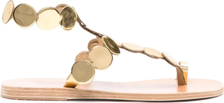 Asteras flat leather sandals