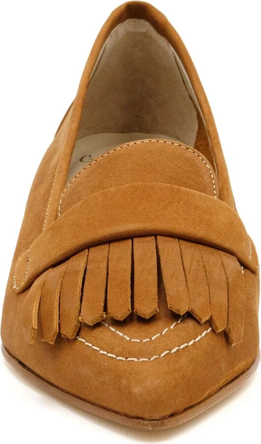 Asti Pointed Toe Kiltie Loafer Pump - Image 4