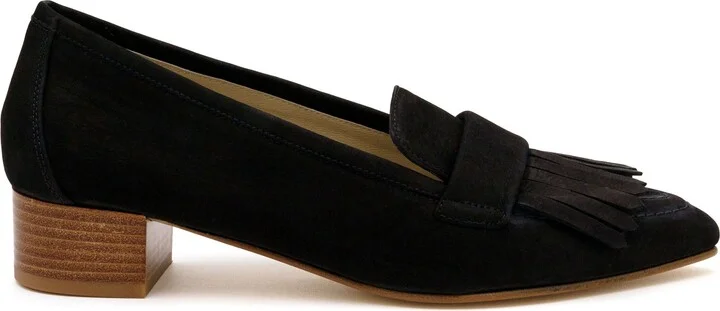 Asti Pointed Toe Kiltie Loafer Pump - Image 9