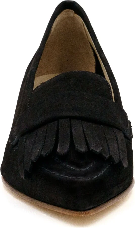 Asti Pointed Toe Kiltie Loafer Pump - Image 10
