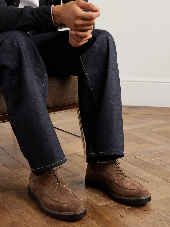 Aston 003 Suede Derby Shoes - Image 2